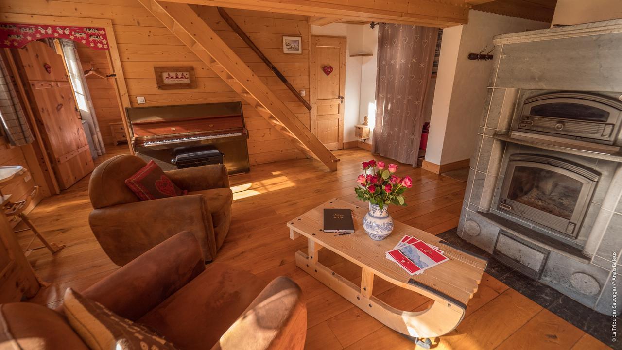Chalet La Taniere De Groumff Chamonix Exteriör bild
